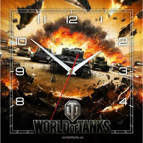 Часы настенные World of Tanks